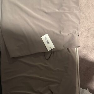 Aritzia Maxi Skirt in Soft Taupe